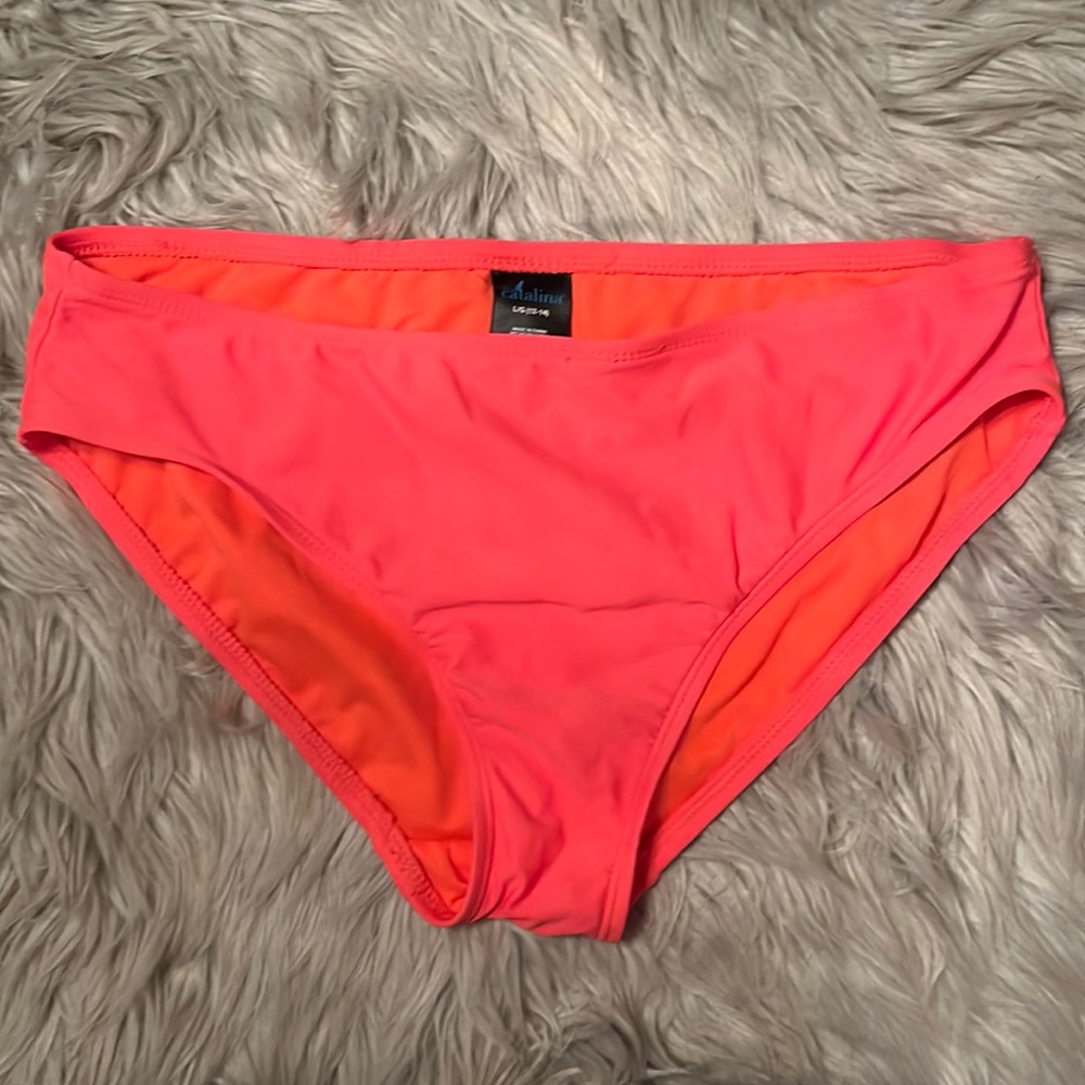 Coral Bikini Bottoms